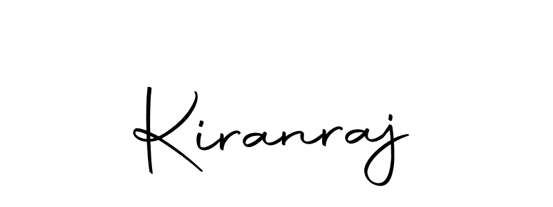 Create a beautiful signature design for name Kiranraj. With this signature (Autography-DOLnW) fonts, you can make a handwritten signature for free. Kiranraj signature style 10 images and pictures png