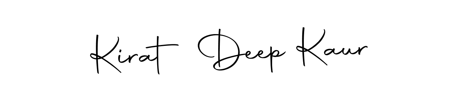 How to make Kirat Deep Kaur signature? Autography-DOLnW is a professional autograph style. Create handwritten signature for Kirat Deep Kaur name. Kirat Deep Kaur signature style 10 images and pictures png