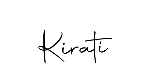 Make a beautiful signature design for name Kirati. With this signature (Autography-DOLnW) style, you can create a handwritten signature for free. Kirati signature style 10 images and pictures png