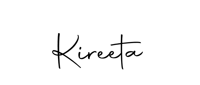 Make a short Kireeta signature style. Manage your documents anywhere anytime using Autography-DOLnW. Create and add eSignatures, submit forms, share and send files easily. Kireeta signature style 10 images and pictures png