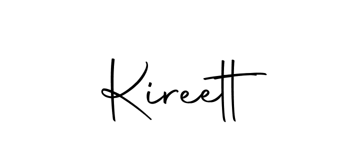 You should practise on your own different ways (Autography-DOLnW) to write your name (Kireett) in signature. don't let someone else do it for you. Kireett signature style 10 images and pictures png