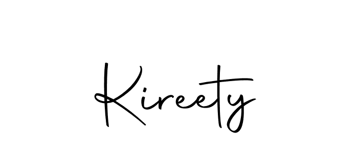 Make a short Kireety signature style. Manage your documents anywhere anytime using Autography-DOLnW. Create and add eSignatures, submit forms, share and send files easily. Kireety signature style 10 images and pictures png