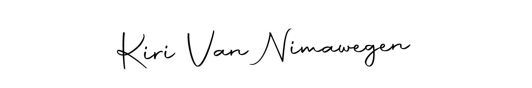 You can use this online signature creator to create a handwritten signature for the name Kiri Van Nimawegen. This is the best online autograph maker. Kiri Van Nimawegen signature style 10 images and pictures png