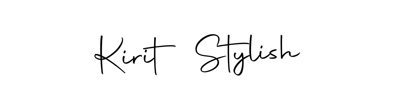 It looks lik you need a new signature style for name Kirit Stylish. Design unique handwritten (Autography-DOLnW) signature with our free signature maker in just a few clicks. Kirit Stylish signature style 10 images and pictures png