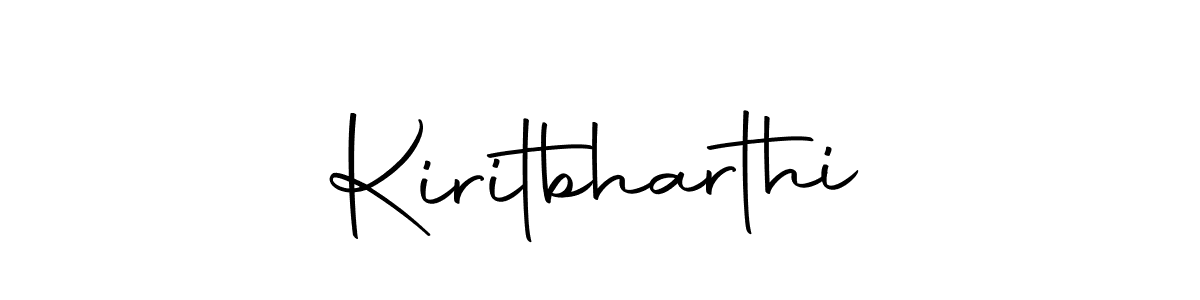 Make a short Kiritbharthi signature style. Manage your documents anywhere anytime using Autography-DOLnW. Create and add eSignatures, submit forms, share and send files easily. Kiritbharthi signature style 10 images and pictures png