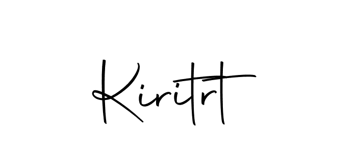 Also we have Kiritrt name is the best signature style. Create professional handwritten signature collection using Autography-DOLnW autograph style. Kiritrt signature style 10 images and pictures png