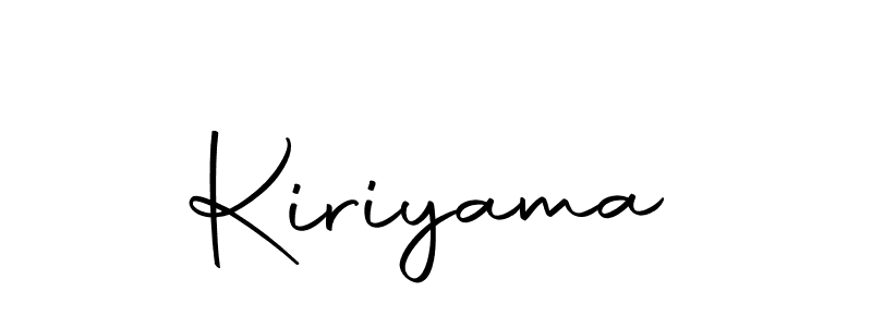 Design your own signature with our free online signature maker. With this signature software, you can create a handwritten (Autography-DOLnW) signature for name Kiriyama. Kiriyama signature style 10 images and pictures png