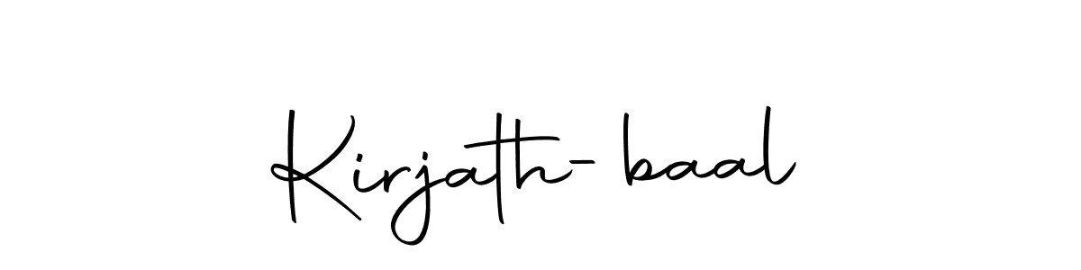 Here are the top 10 professional signature styles for the name Kirjath-baal. These are the best autograph styles you can use for your name. Kirjath-baal signature style 10 images and pictures png