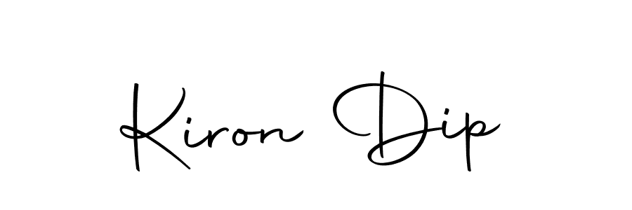 How to make Kiron Dip name signature. Use Autography-DOLnW style for creating short signs online. This is the latest handwritten sign. Kiron Dip signature style 10 images and pictures png