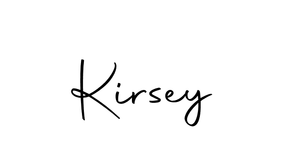 Make a beautiful signature design for name Kirsey. Use this online signature maker to create a handwritten signature for free. Kirsey signature style 10 images and pictures png