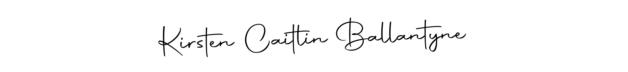 How to make Kirsten Caitlin Ballantyne signature? Autography-DOLnW is a professional autograph style. Create handwritten signature for Kirsten Caitlin Ballantyne name. Kirsten Caitlin Ballantyne signature style 10 images and pictures png