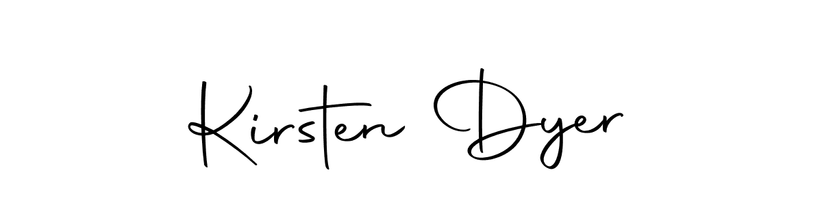 Make a short Kirsten Dyer signature style. Manage your documents anywhere anytime using Autography-DOLnW. Create and add eSignatures, submit forms, share and send files easily. Kirsten Dyer signature style 10 images and pictures png