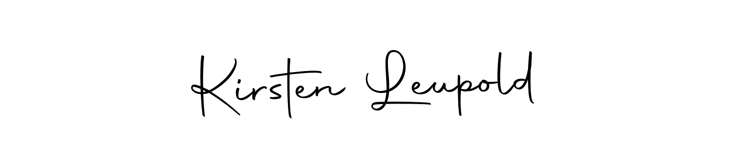 You can use this online signature creator to create a handwritten signature for the name Kirsten Leupold. This is the best online autograph maker. Kirsten Leupold signature style 10 images and pictures png