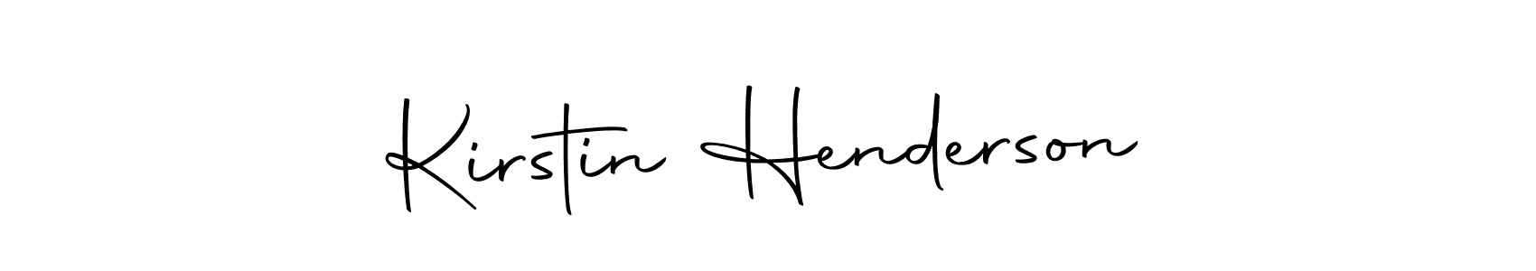 The best way (Autography-DOLnW) to make a short signature is to pick only two or three words in your name. The name Kirstin Henderson include a total of six letters. For converting this name. Kirstin Henderson signature style 10 images and pictures png