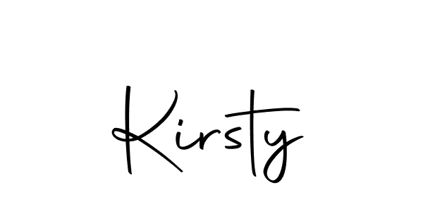 if you are searching for the best signature style for your name Kirsty. so please give up your signature search. here we have designed multiple signature styles  using Autography-DOLnW. Kirsty signature style 10 images and pictures png