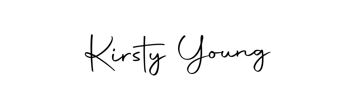 Also we have Kirsty Young name is the best signature style. Create professional handwritten signature collection using Autography-DOLnW autograph style. Kirsty Young signature style 10 images and pictures png