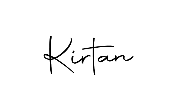 Use a signature maker to create a handwritten signature online. With this signature software, you can design (Autography-DOLnW) your own signature for name Kirtan. Kirtan signature style 10 images and pictures png