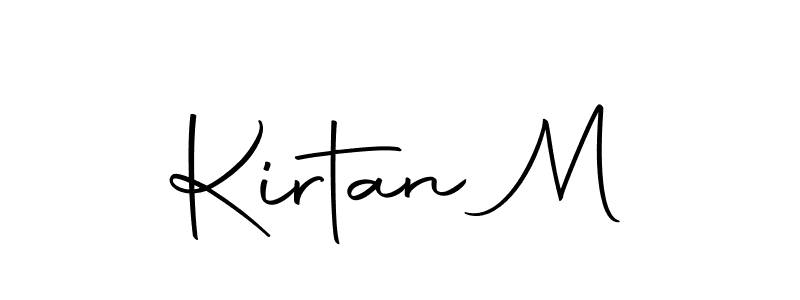 Kirtan M stylish signature style. Best Handwritten Sign (Autography-DOLnW) for my name. Handwritten Signature Collection Ideas for my name Kirtan M. Kirtan M signature style 10 images and pictures png
