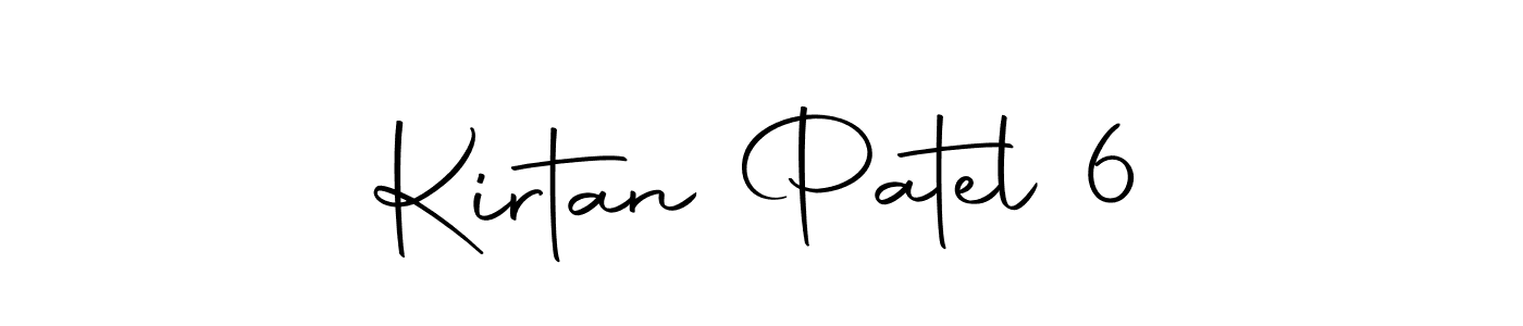 Kirtan Patel 6 stylish signature style. Best Handwritten Sign (Autography-DOLnW) for my name. Handwritten Signature Collection Ideas for my name Kirtan Patel 6. Kirtan Patel 6 signature style 10 images and pictures png