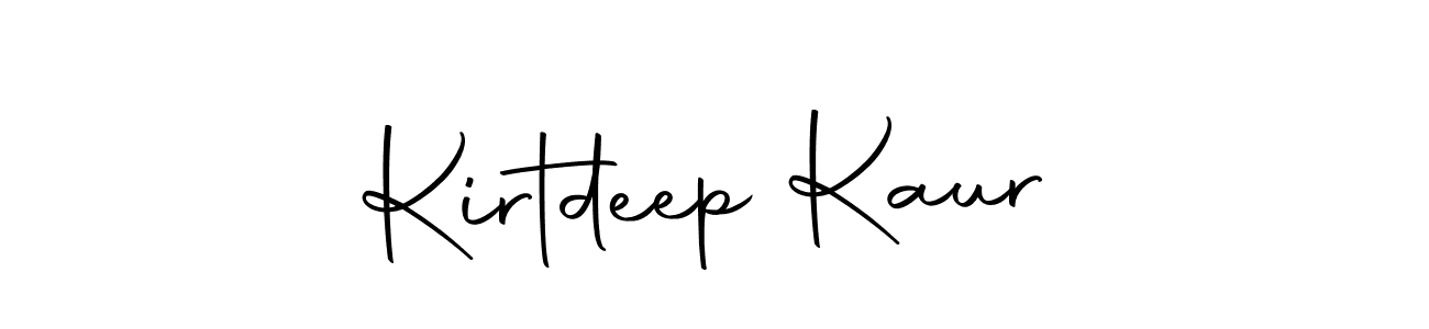 Make a beautiful signature design for name Kirtdeep Kaur. With this signature (Autography-DOLnW) style, you can create a handwritten signature for free. Kirtdeep Kaur signature style 10 images and pictures png