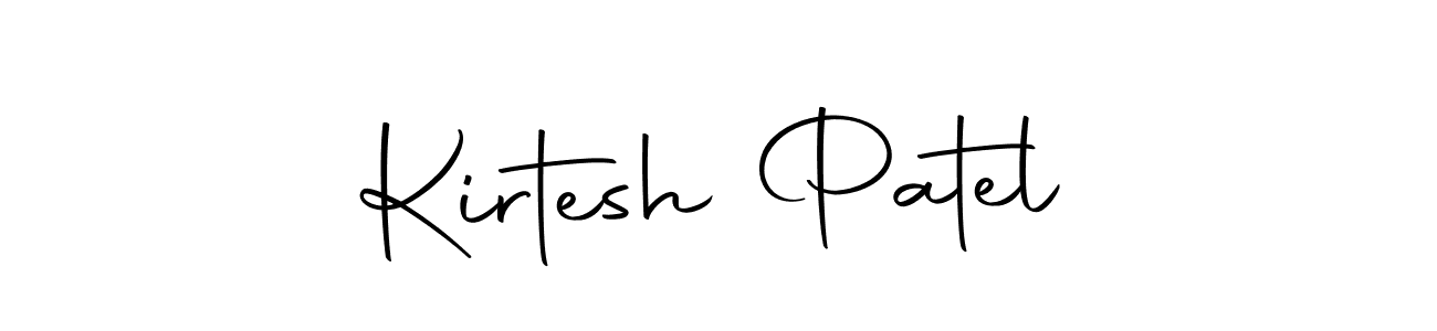 Design your own signature with our free online signature maker. With this signature software, you can create a handwritten (Autography-DOLnW) signature for name Kirtesh Patel. Kirtesh Patel signature style 10 images and pictures png