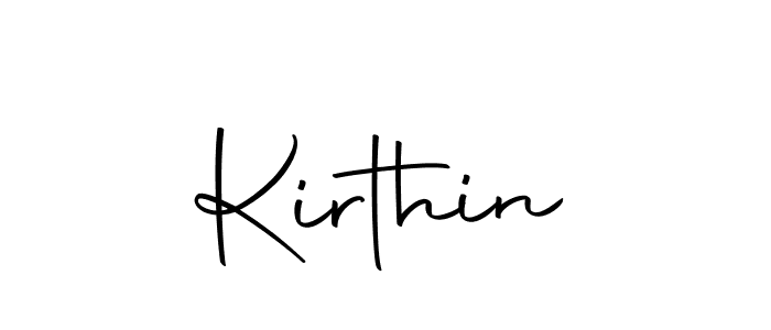 Make a beautiful signature design for name Kirthin. Use this online signature maker to create a handwritten signature for free. Kirthin signature style 10 images and pictures png