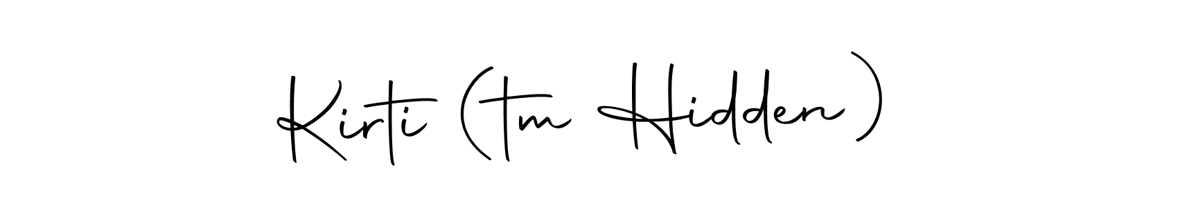 Make a short Kirti (tm Hidden) signature style. Manage your documents anywhere anytime using Autography-DOLnW. Create and add eSignatures, submit forms, share and send files easily. Kirti (tm Hidden) signature style 10 images and pictures png