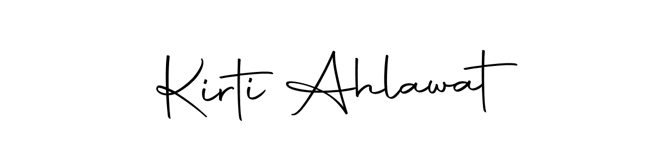 Also we have Kirti Ahlawat name is the best signature style. Create professional handwritten signature collection using Autography-DOLnW autograph style. Kirti Ahlawat signature style 10 images and pictures png