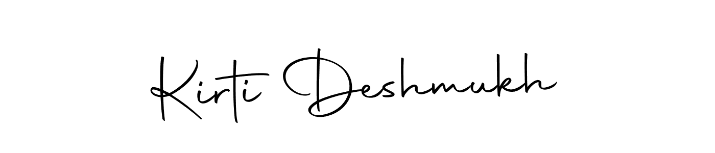 Make a beautiful signature design for name Kirti Deshmukh. Use this online signature maker to create a handwritten signature for free. Kirti Deshmukh signature style 10 images and pictures png