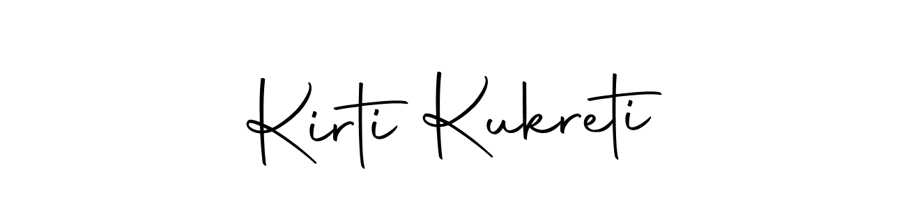 Make a beautiful signature design for name Kirti Kukreti. Use this online signature maker to create a handwritten signature for free. Kirti Kukreti signature style 10 images and pictures png