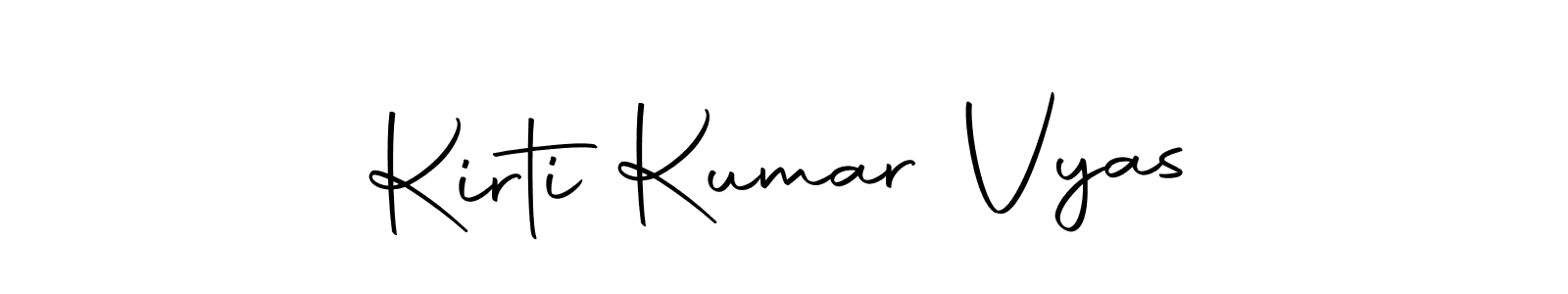 How to make Kirti Kumar Vyas signature? Autography-DOLnW is a professional autograph style. Create handwritten signature for Kirti Kumar Vyas name. Kirti Kumar Vyas signature style 10 images and pictures png