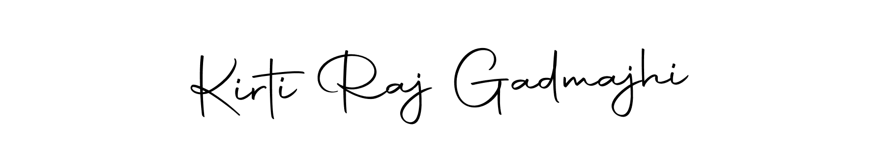 How to make Kirti Raj Gadmajhi signature? Autography-DOLnW is a professional autograph style. Create handwritten signature for Kirti Raj Gadmajhi name. Kirti Raj Gadmajhi signature style 10 images and pictures png