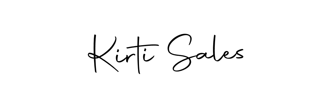 How to make Kirti Sales signature? Autography-DOLnW is a professional autograph style. Create handwritten signature for Kirti Sales name. Kirti Sales signature style 10 images and pictures png