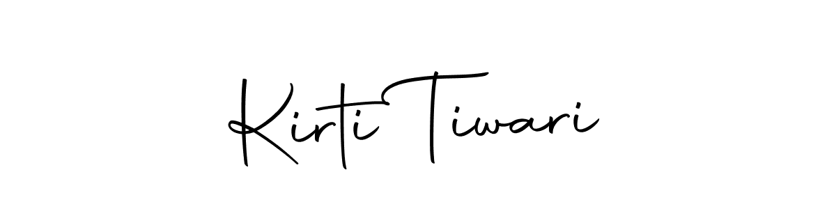 Also we have Kirti Tiwari name is the best signature style. Create professional handwritten signature collection using Autography-DOLnW autograph style. Kirti Tiwari signature style 10 images and pictures png