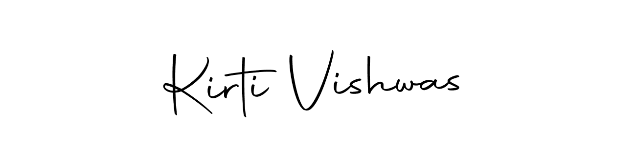 Also we have Kirti Vishwas name is the best signature style. Create professional handwritten signature collection using Autography-DOLnW autograph style. Kirti Vishwas signature style 10 images and pictures png