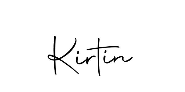 Create a beautiful signature design for name Kirtin. With this signature (Autography-DOLnW) fonts, you can make a handwritten signature for free. Kirtin signature style 10 images and pictures png