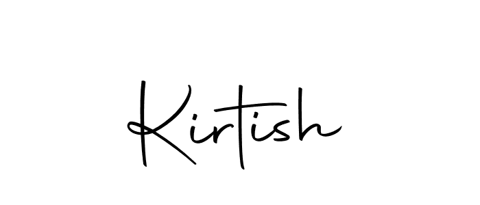 Similarly Autography-DOLnW is the best handwritten signature design. Signature creator online .You can use it as an online autograph creator for name Kirtish. Kirtish signature style 10 images and pictures png