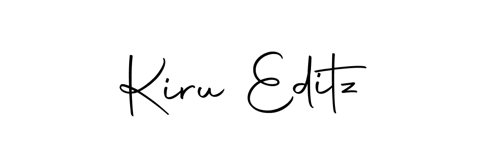 Once you've used our free online signature maker to create your best signature Autography-DOLnW style, it's time to enjoy all of the benefits that Kiru Editz name signing documents. Kiru Editz signature style 10 images and pictures png