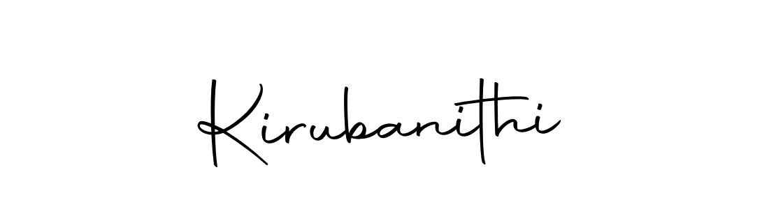 Create a beautiful signature design for name Kirubanithi. With this signature (Autography-DOLnW) fonts, you can make a handwritten signature for free. Kirubanithi signature style 10 images and pictures png