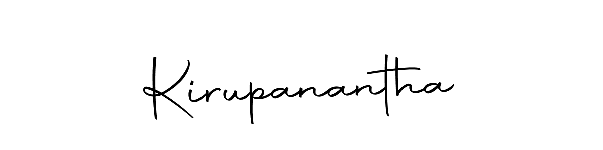 Design your own signature with our free online signature maker. With this signature software, you can create a handwritten (Autography-DOLnW) signature for name Kirupanantha. Kirupanantha signature style 10 images and pictures png