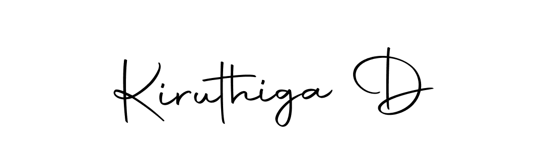 Design your own signature with our free online signature maker. With this signature software, you can create a handwritten (Autography-DOLnW) signature for name Kiruthiga D. Kiruthiga D signature style 10 images and pictures png