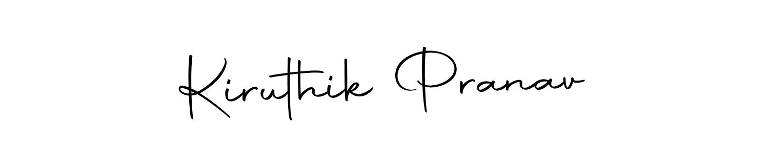 Similarly Autography-DOLnW is the best handwritten signature design. Signature creator online .You can use it as an online autograph creator for name Kiruthik Pranav. Kiruthik Pranav signature style 10 images and pictures png