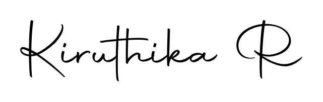 Check out images of Autograph of Kiruthika R name. Actor Kiruthika R Signature Style. Autography-DOLnW is a professional sign style online. Kiruthika R signature style 10 images and pictures png