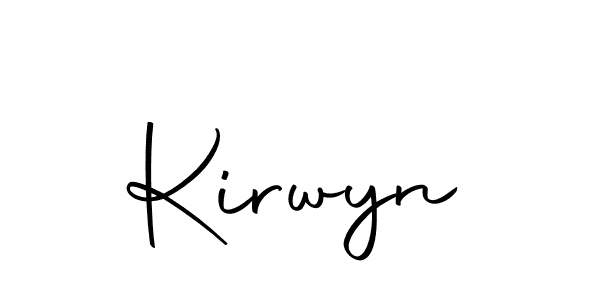 Autography-DOLnW is a professional signature style that is perfect for those who want to add a touch of class to their signature. It is also a great choice for those who want to make their signature more unique. Get Kirwyn name to fancy signature for free. Kirwyn signature style 10 images and pictures png