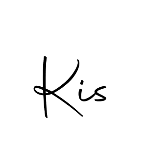 You should practise on your own different ways (Autography-DOLnW) to write your name (Kis) in signature. don't let someone else do it for you. Kis signature style 10 images and pictures png