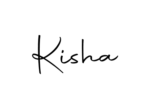 Create a beautiful signature design for name Kisha. With this signature (Autography-DOLnW) fonts, you can make a handwritten signature for free. Kisha signature style 10 images and pictures png