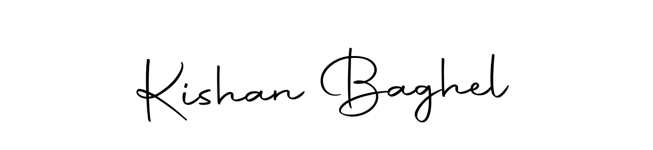 How to make Kishan Baghel name signature. Use Autography-DOLnW style for creating short signs online. This is the latest handwritten sign. Kishan Baghel signature style 10 images and pictures png