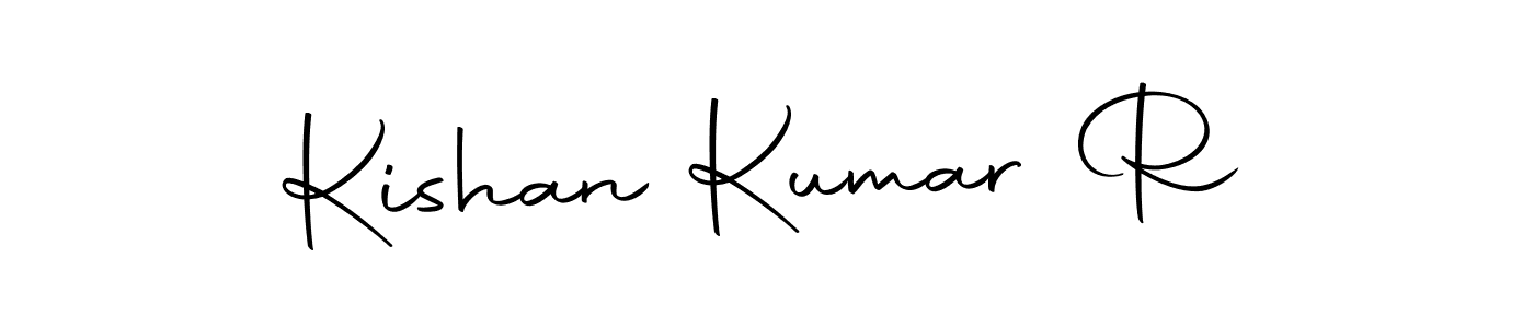 How to make Kishan Kumar R signature? Autography-DOLnW is a professional autograph style. Create handwritten signature for Kishan Kumar R name. Kishan Kumar R signature style 10 images and pictures png