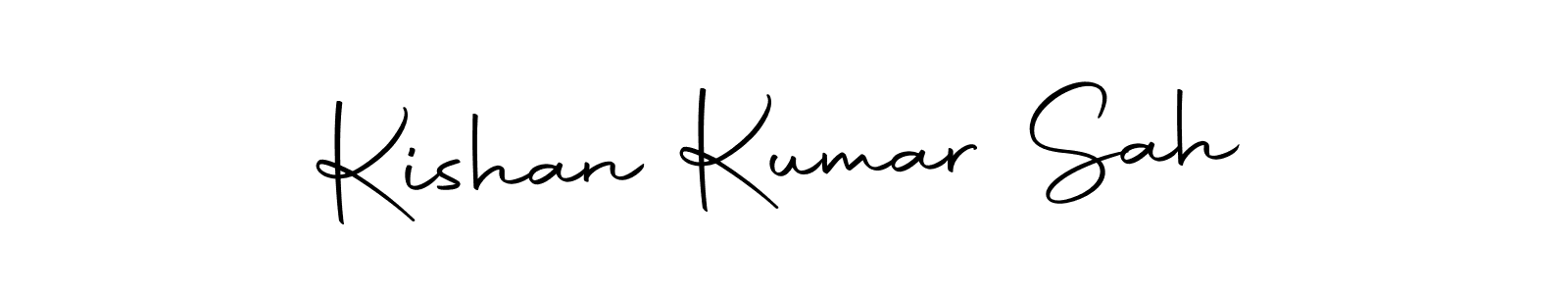 This is the best signature style for the Kishan Kumar Sah name. Also you like these signature font (Autography-DOLnW). Mix name signature. Kishan Kumar Sah signature style 10 images and pictures png