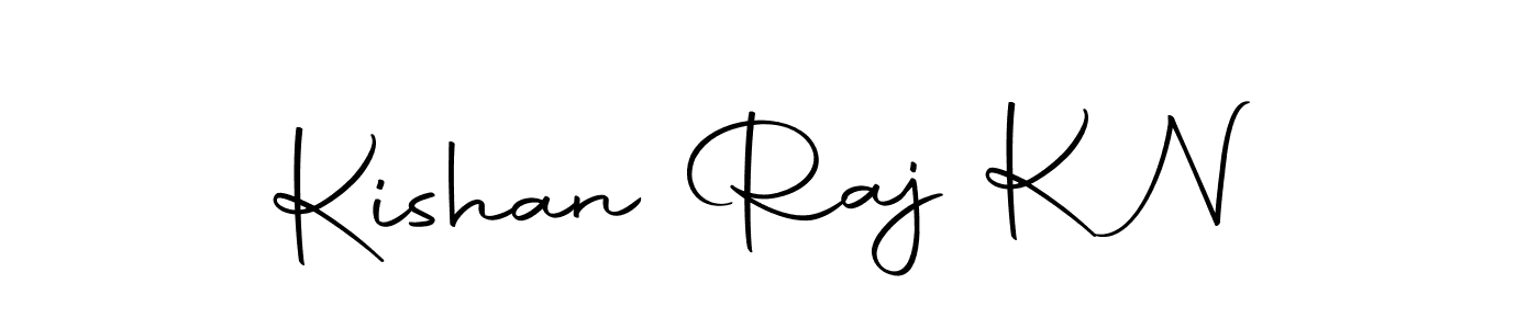 Design your own signature with our free online signature maker. With this signature software, you can create a handwritten (Autography-DOLnW) signature for name Kishan Raj K N. Kishan Raj K N signature style 10 images and pictures png